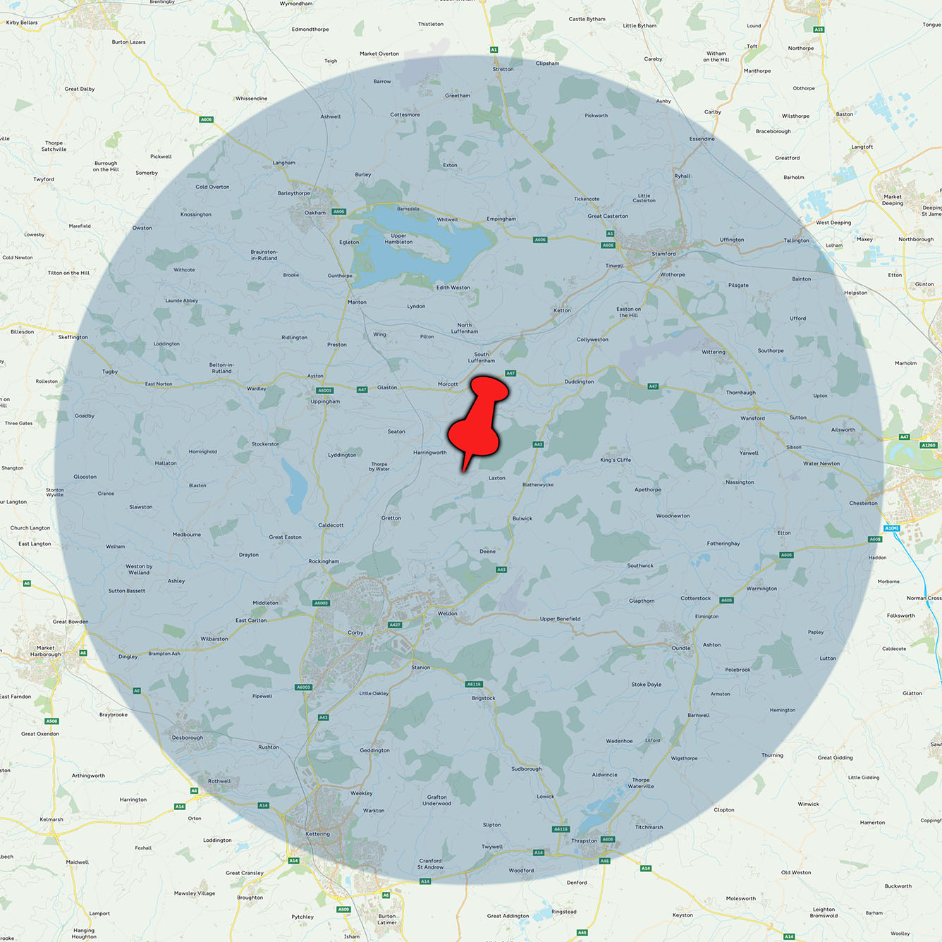 Operational Area Map