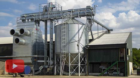 Conant Farming Grain Dryer Spanhoe Airfield