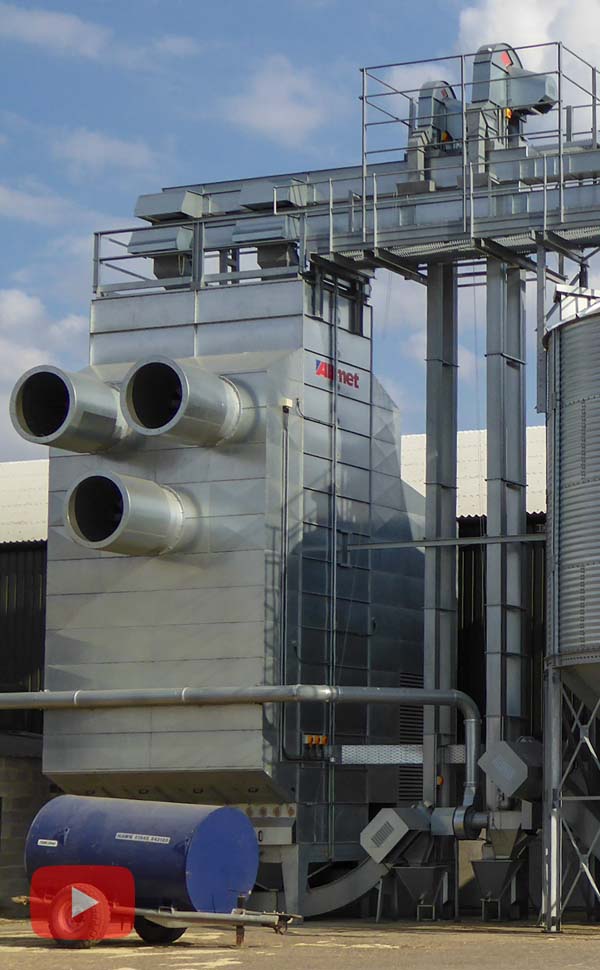 Conant Farming Grain Dryer Spanhoe Airfield